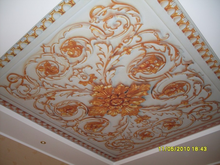 Потолок фотопечать классика