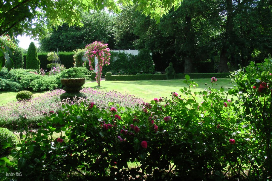 Сад Арлекино во Франции Риис