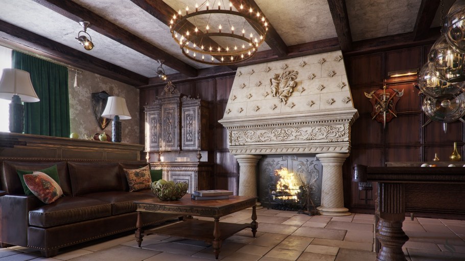 Замок Ле Шато де Виньи Франция