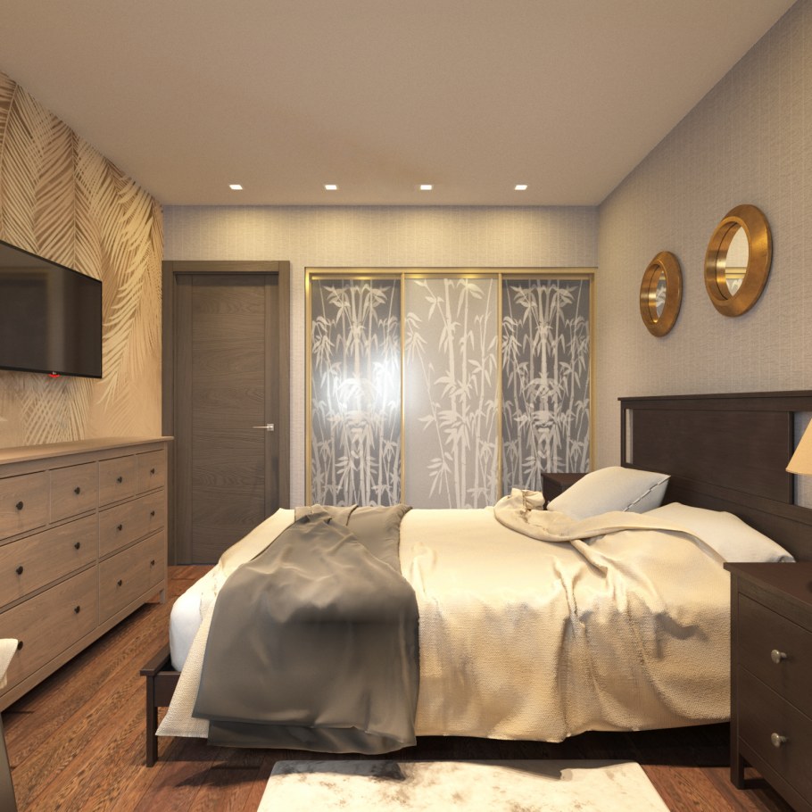 Спальня по фен шуй для супругов