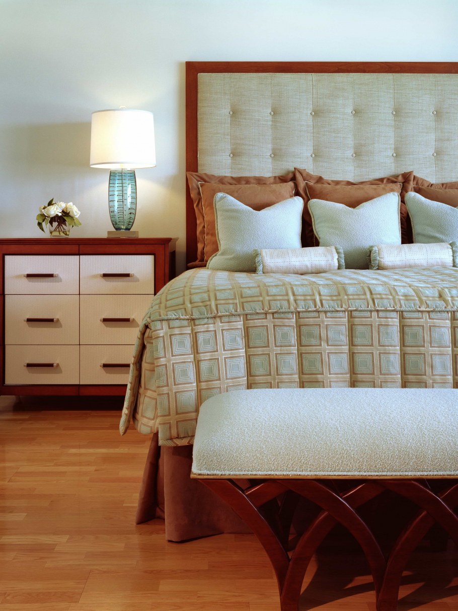 Фэн шуй кровать в спальне