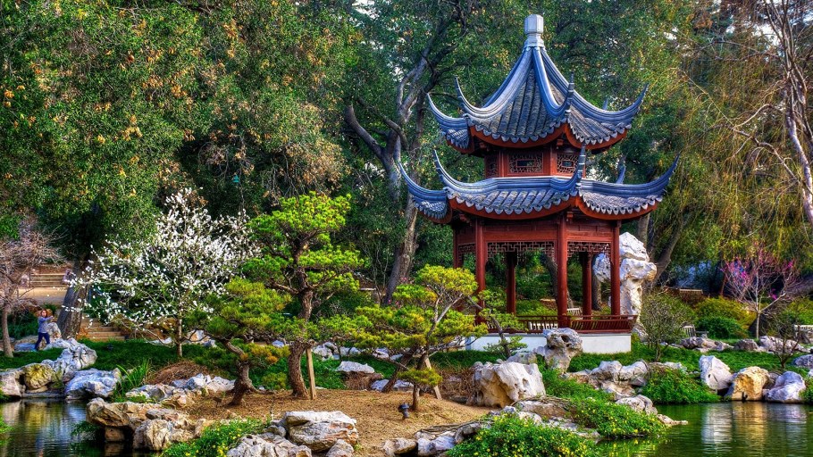 Lan su Chinese Garden Портленд