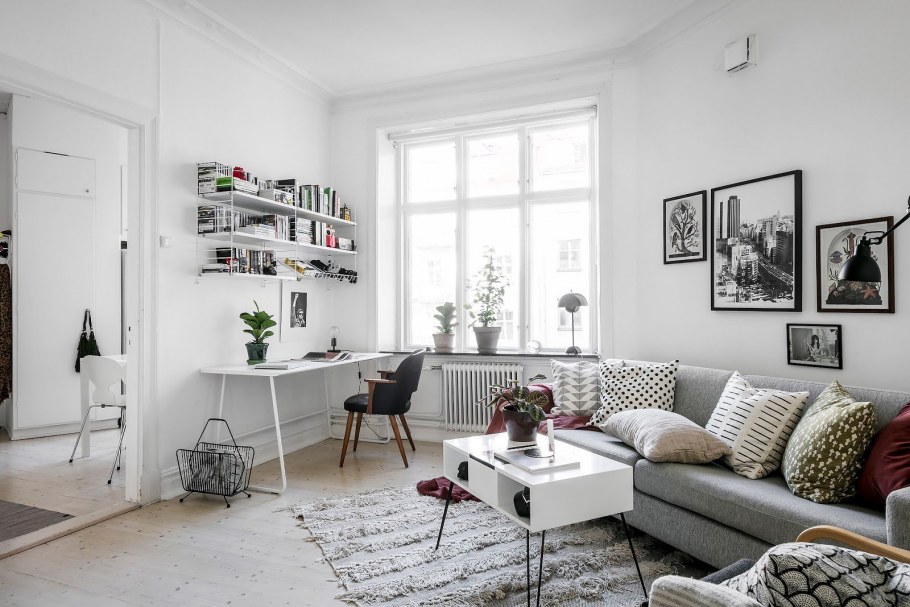 Постеры для спальни в скандинавском стиле