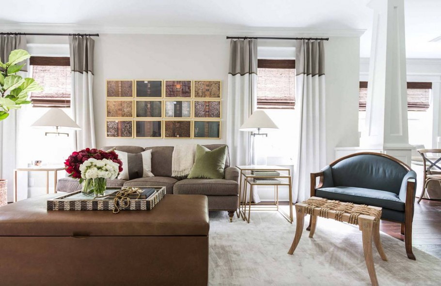 Спальня в стиле бунгало