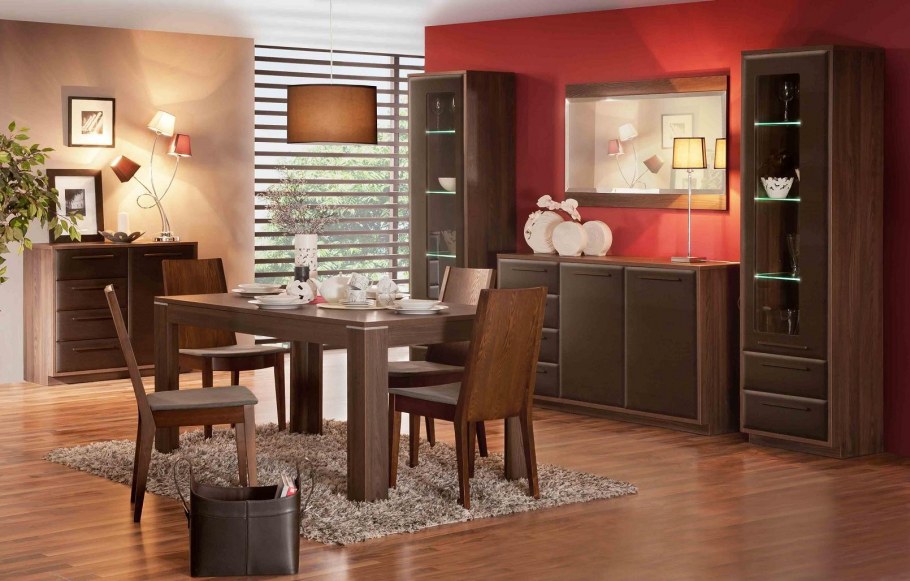 Спальня в коричневых тонах