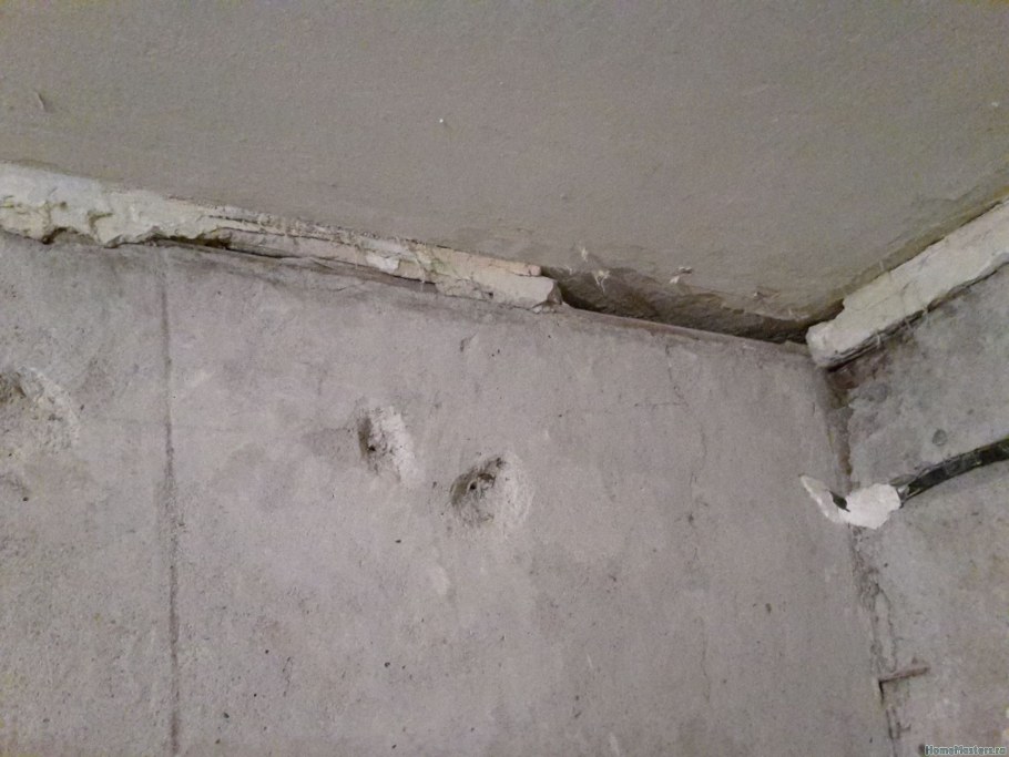 Трещины снизу перекрытия