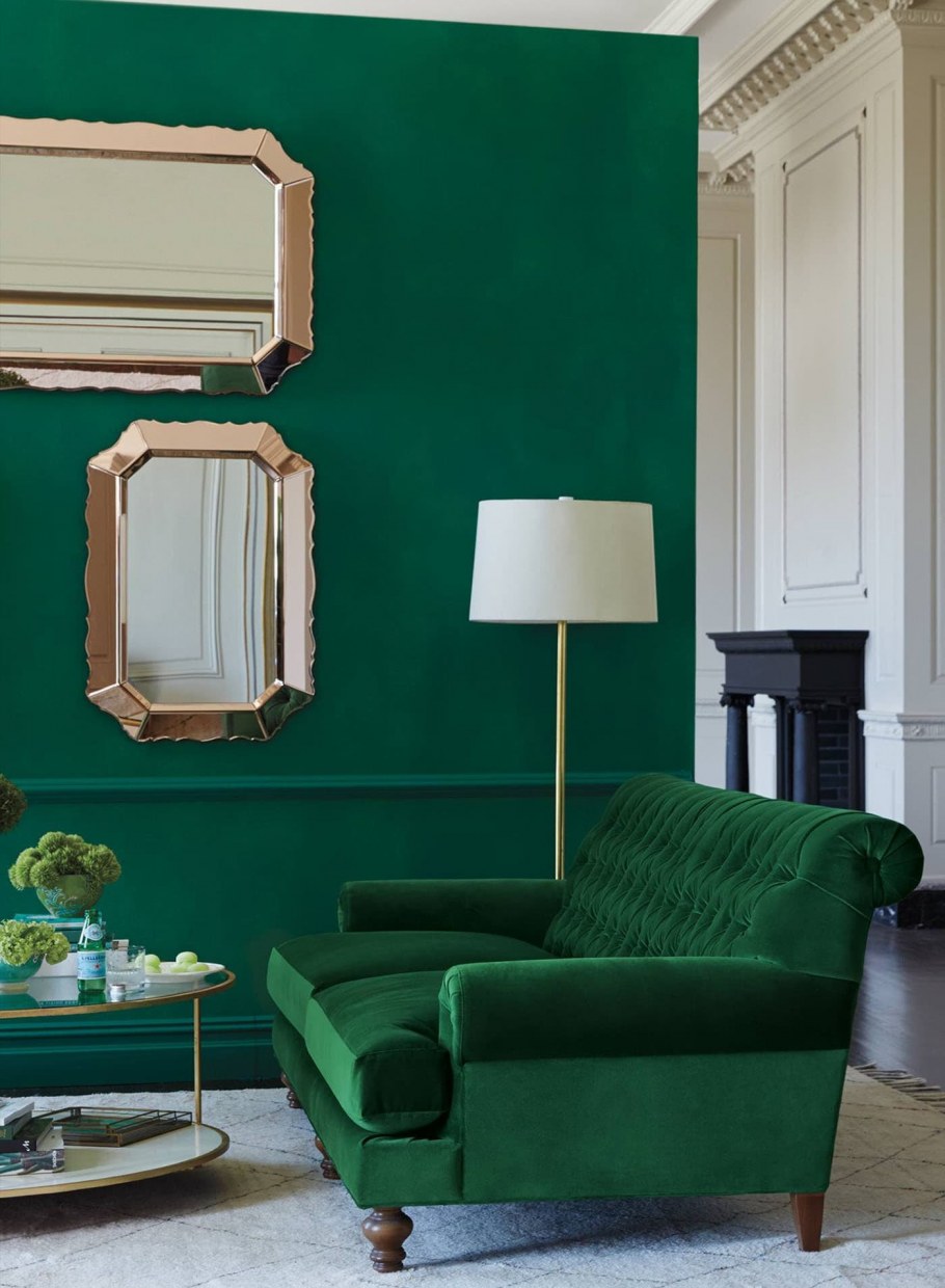 Изумрудные оттенки Dulux