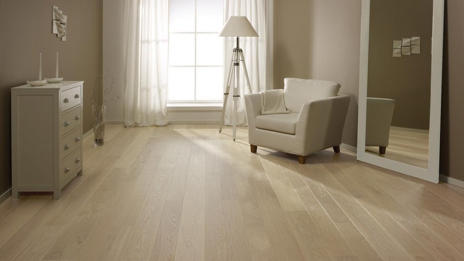 Паркетная доска Karelia Oak story Hamlet White