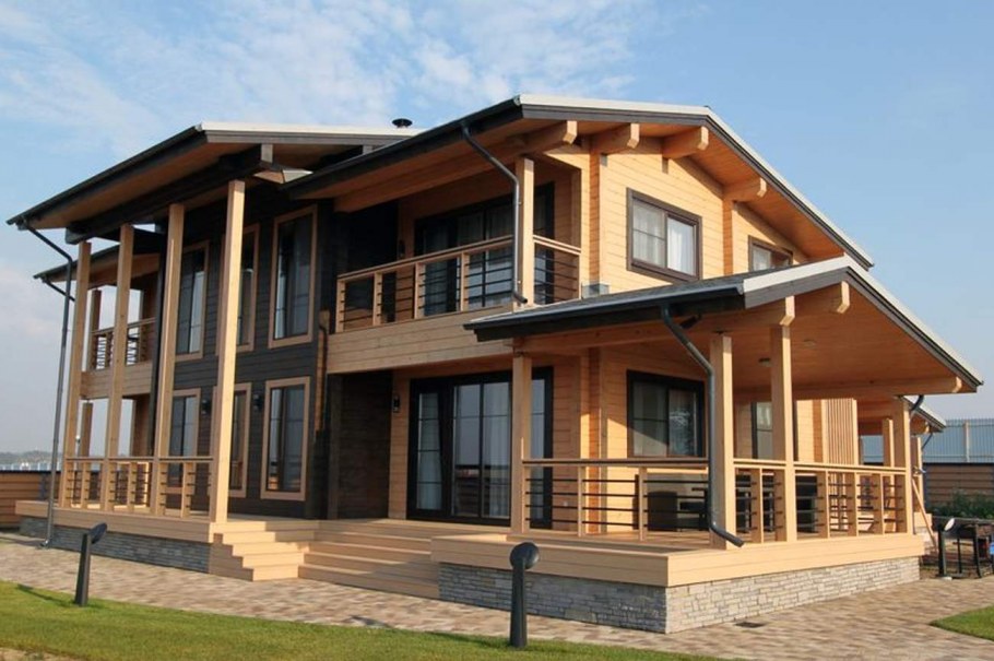 Дом из клееного бруса «Берн»