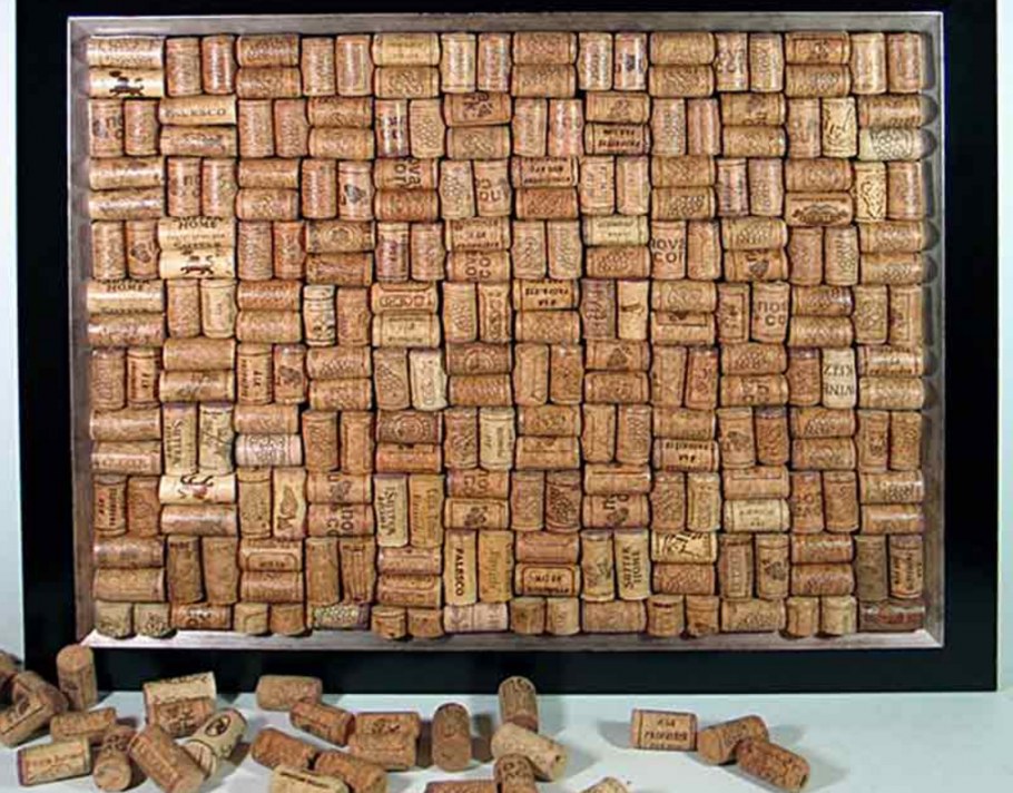 Доска из винных пробок