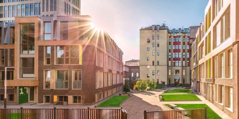 Парк мира фасад на Алексеевской