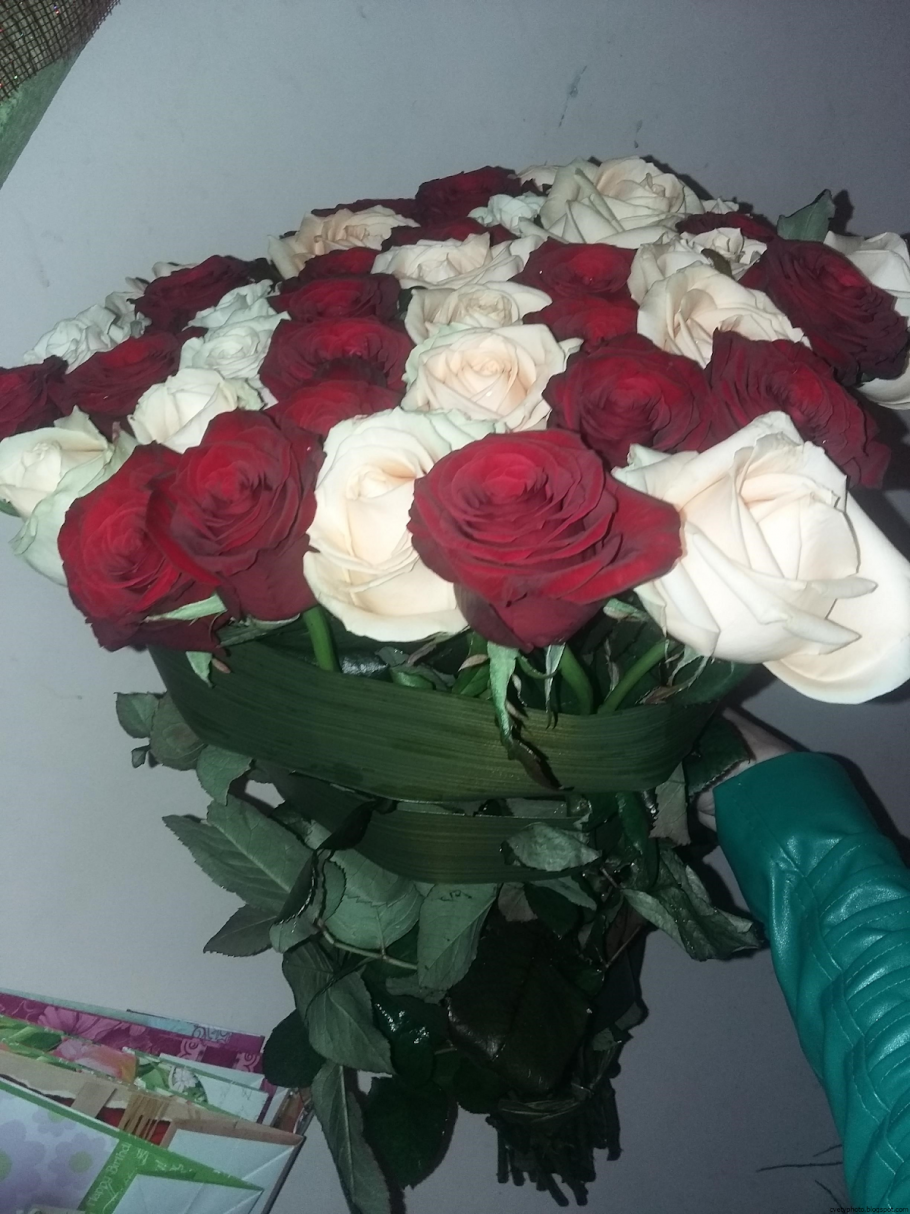 Красивый букет дома