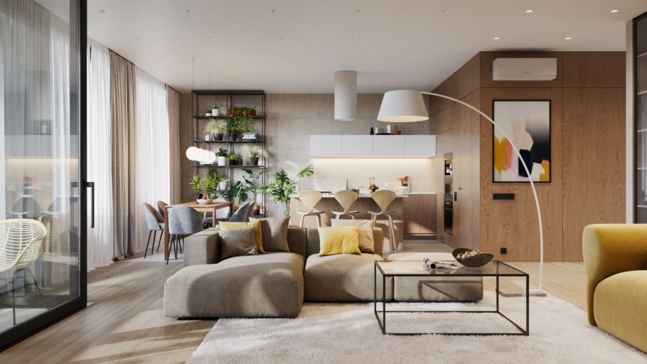 Современный интерьер квартиры