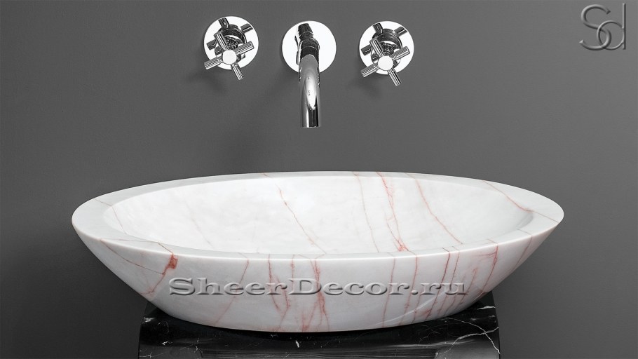 Раковина 43 см Sheerdecor Qurna Sfera 1641631