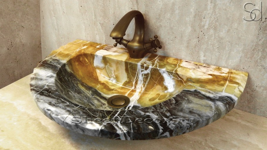 Мраморный умывальник