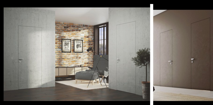 Скрытые двери профиль Дорс Инвизибл