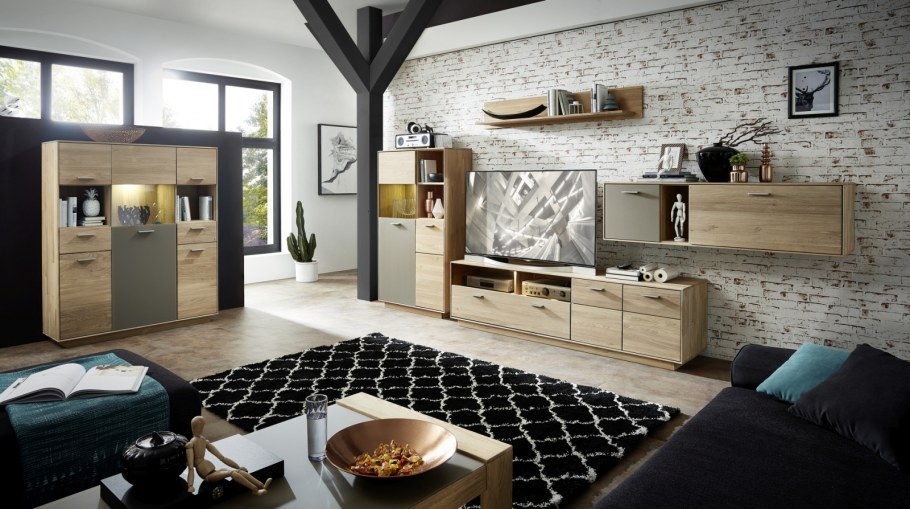 Модульная гостиная в стиле лофт