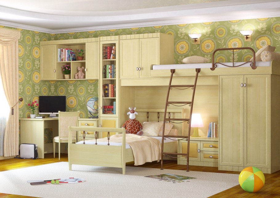 Детская мебель итальянский мотив фабрика Гармония