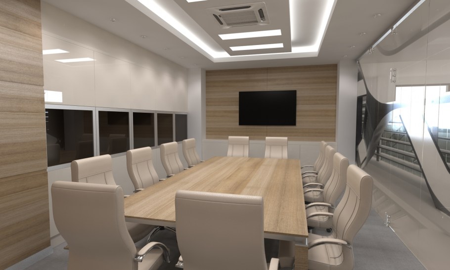 Интерьер переговорной