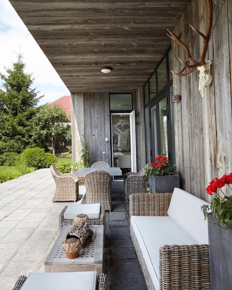 Стильная веранда