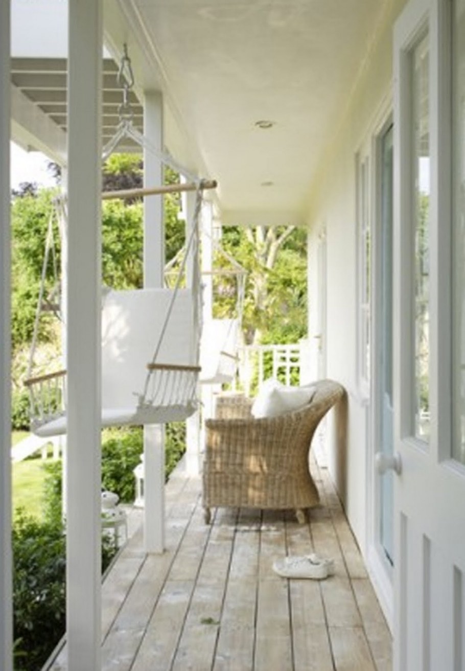 Узкая веранда