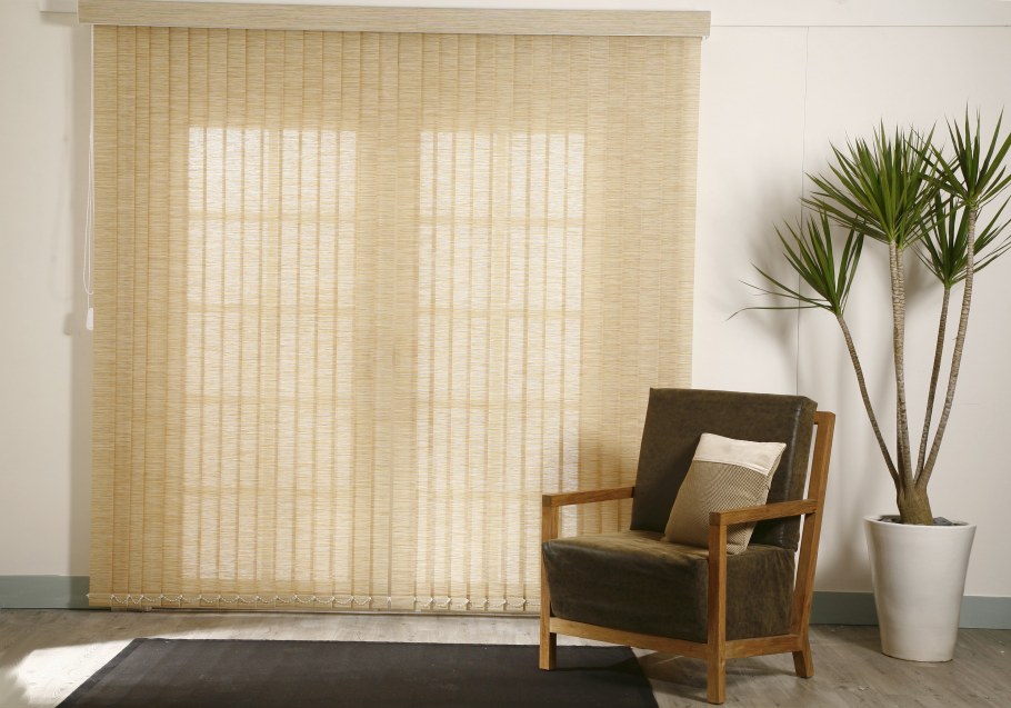 Вертикальные жалюзи в интерьере