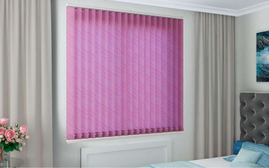 Вертикальные жалюзи в интерьере