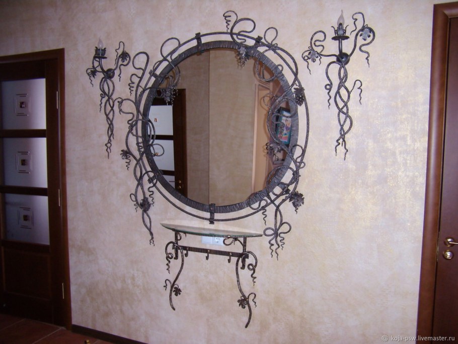 Кованые предметы интерьера