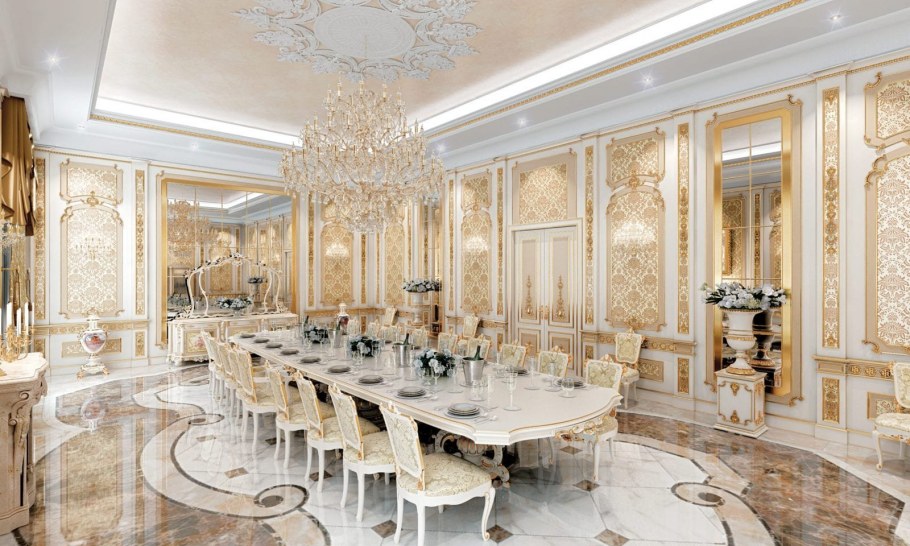 Antonovich Design спальня Королевский стиль