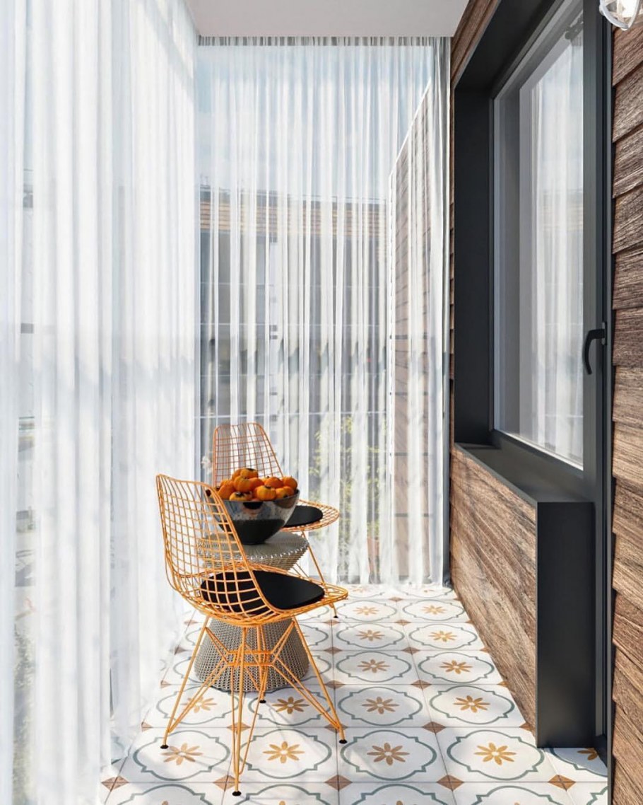 Лоджая в стие Нео классика