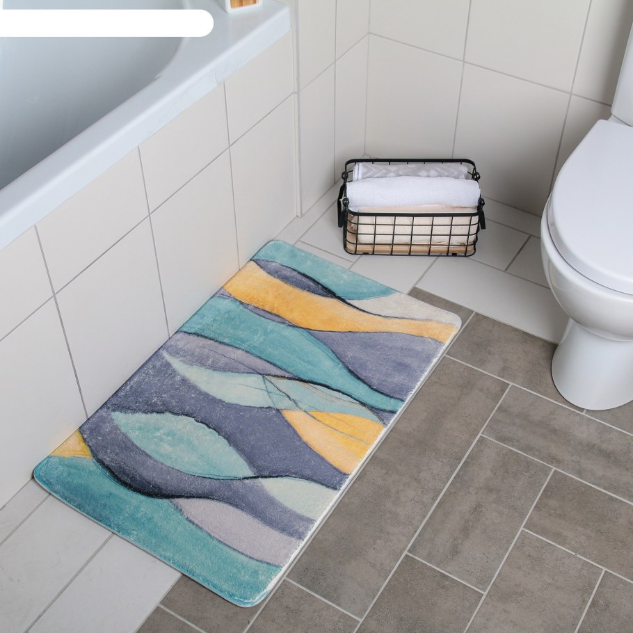 Коврик Доляна «Эльф», 50×80 см, цвет сиреневый