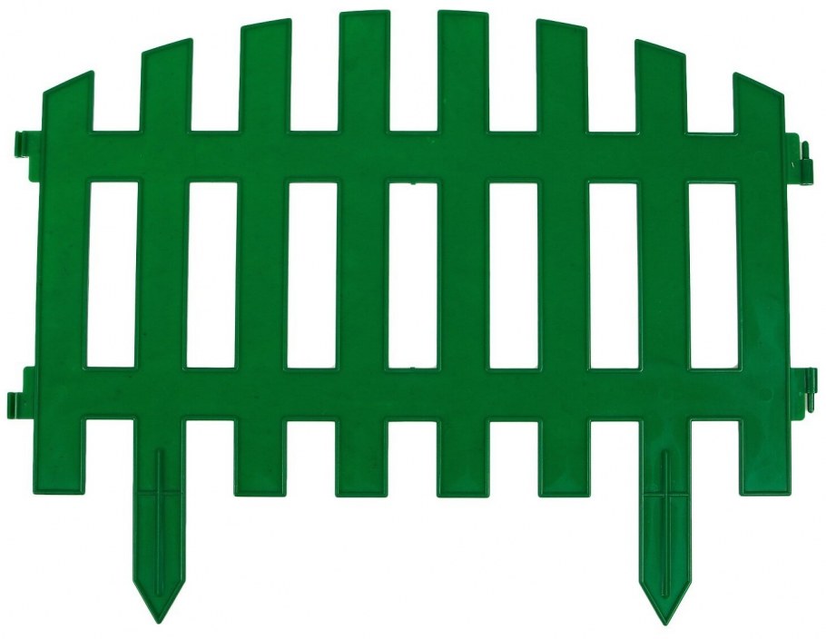 Забор декоративный Grinda "палисадник", 28x300см