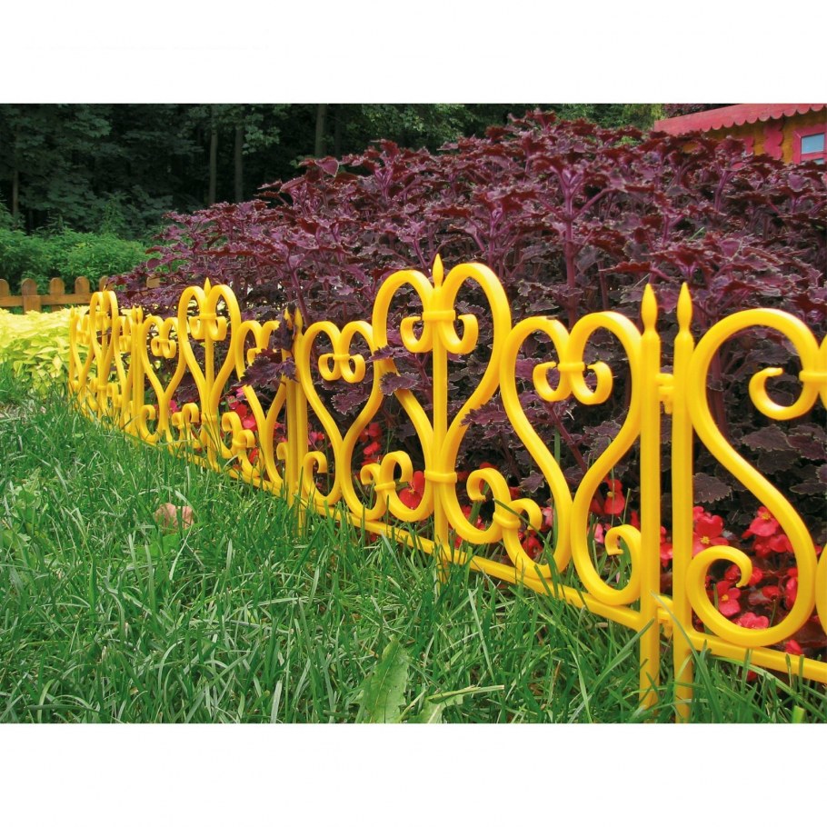 Ограждение садовое декоративное ажурное