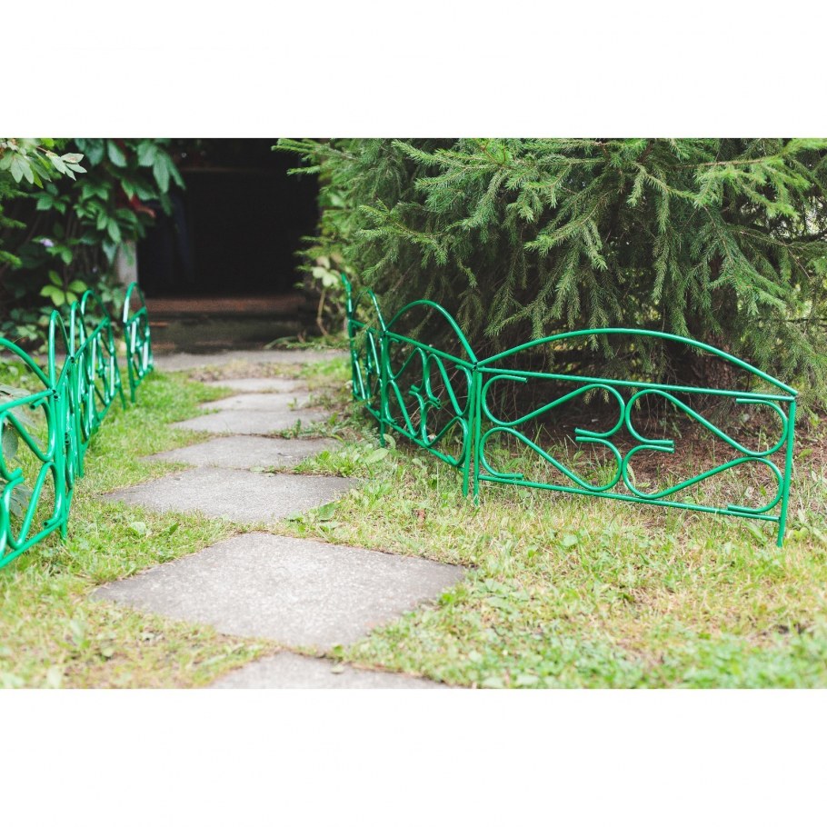 Ограждение садовое "сетка" 1,0м х 0,9м 1 секция (металл)