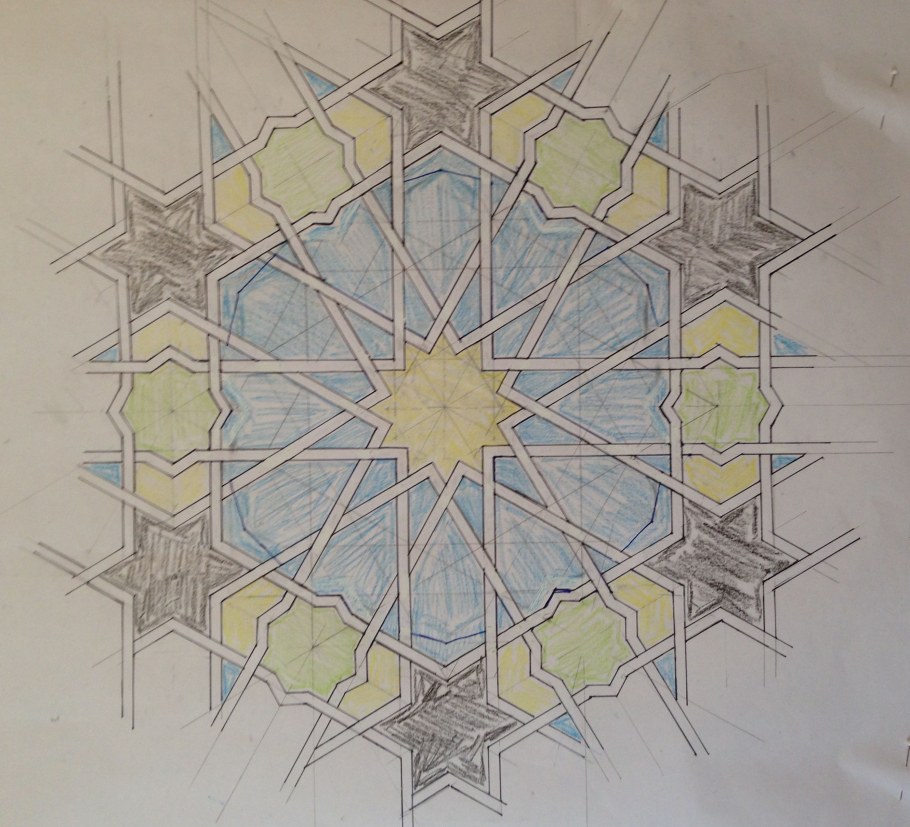 Арабески геометрия однотонные