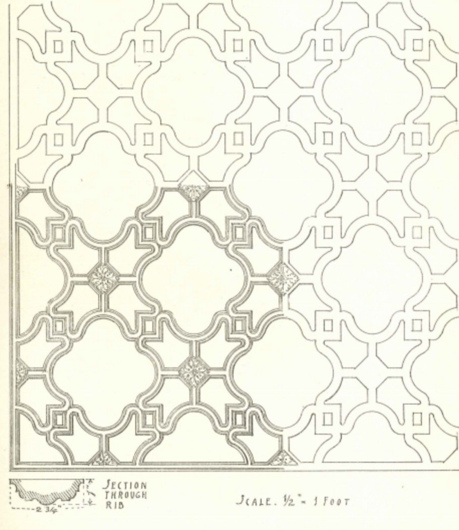 Трафареты для потолка