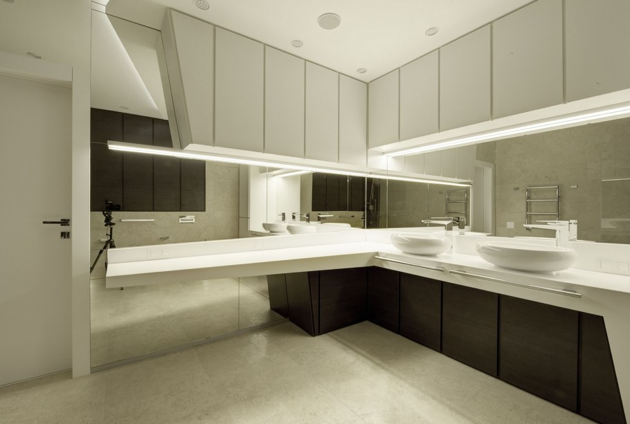 Ванная комната в стиле конструктивизм