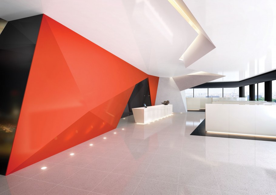 Комната в стиле Деконструктивизм