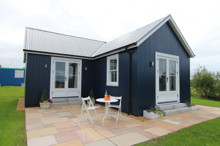 Домик бытовка в скандинавском стиле