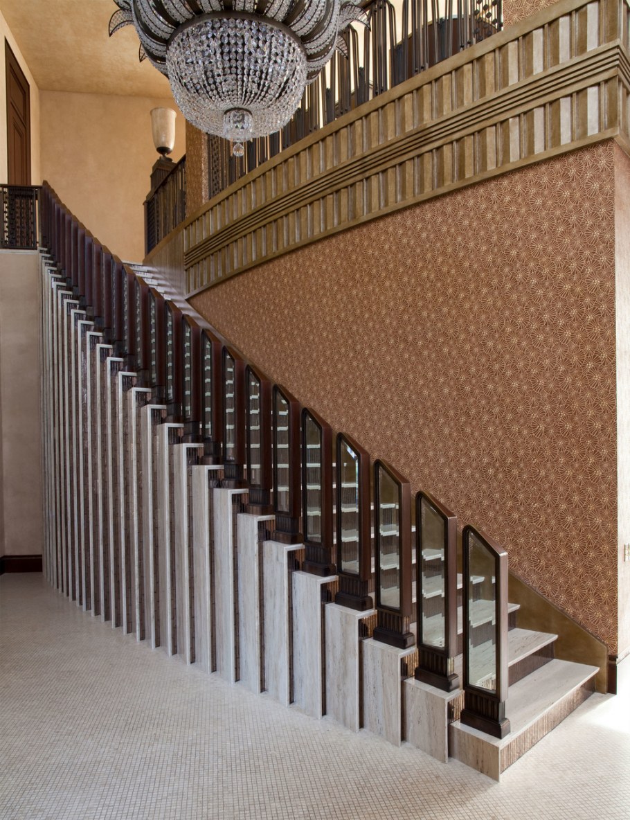 Кованое ограждение ар деко