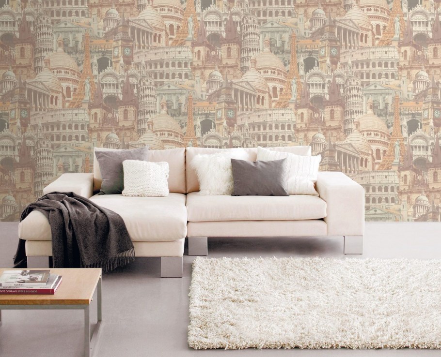 Флизелиновые обои Мегаполис