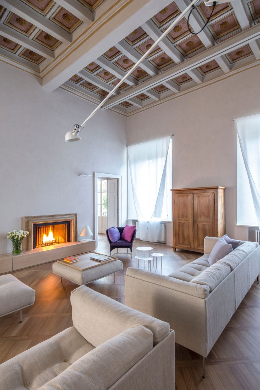 Квартира с высокими потолками