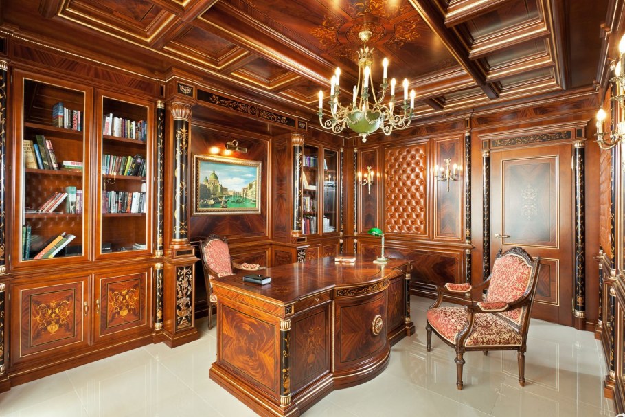 Кабинет из дуба