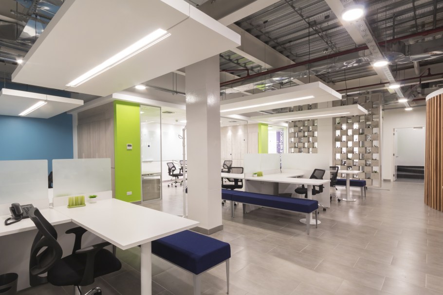 Интерьер стильного офиса open Space