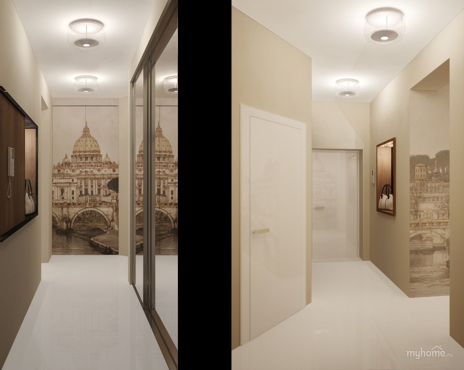 Коридор в современном стиле