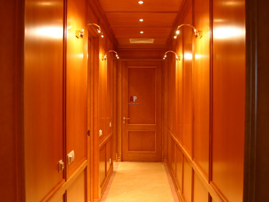 Отделка в коридоре из МДФ