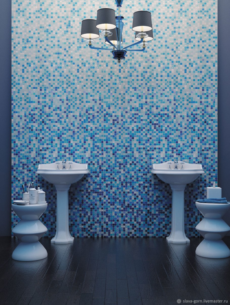 Мозаика растяжка для ванной