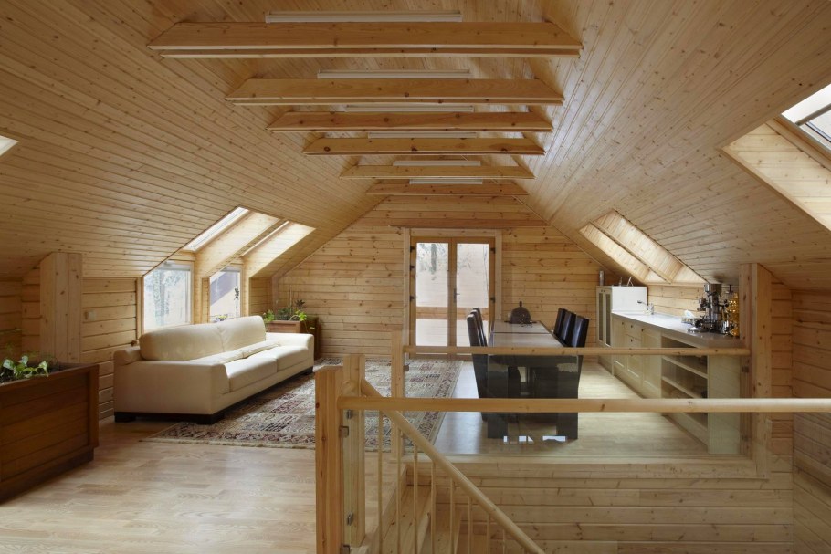 Мансарды в частном доме