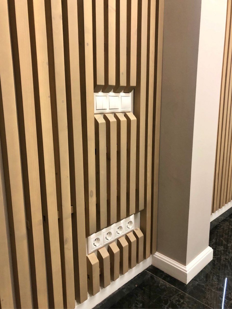 Декоративные реечные панели