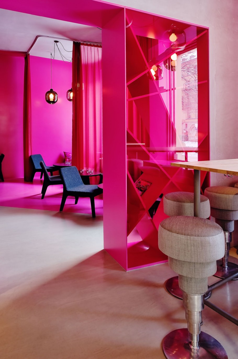 Необычный интерьер